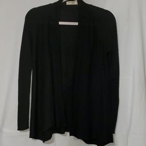 Black cardigan